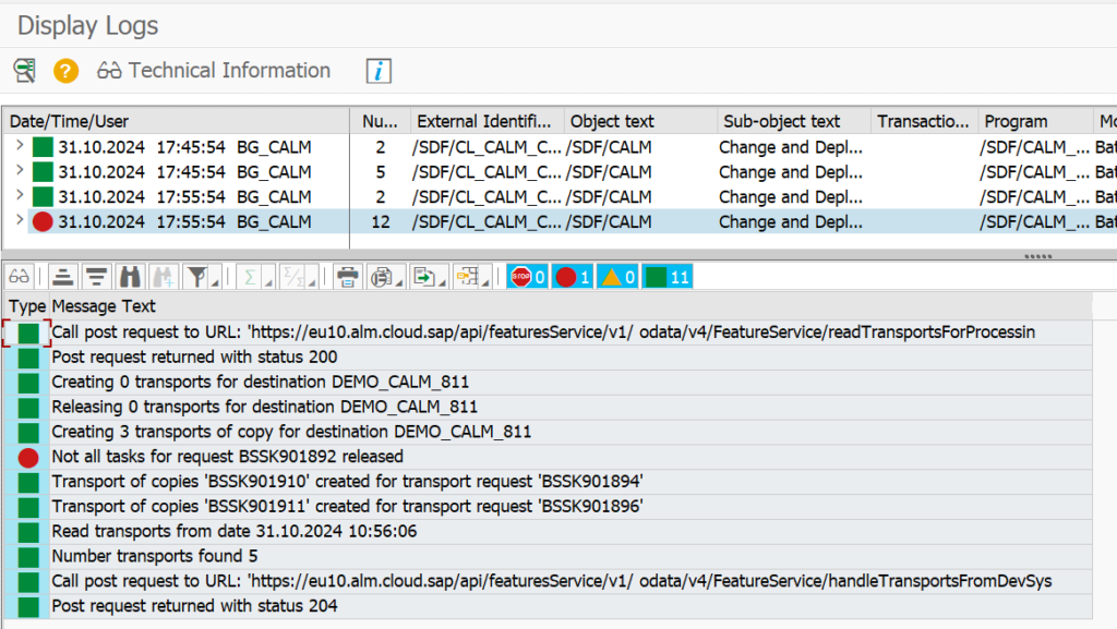 ALM Coffee Party VIII – Transports with Cloud ALM