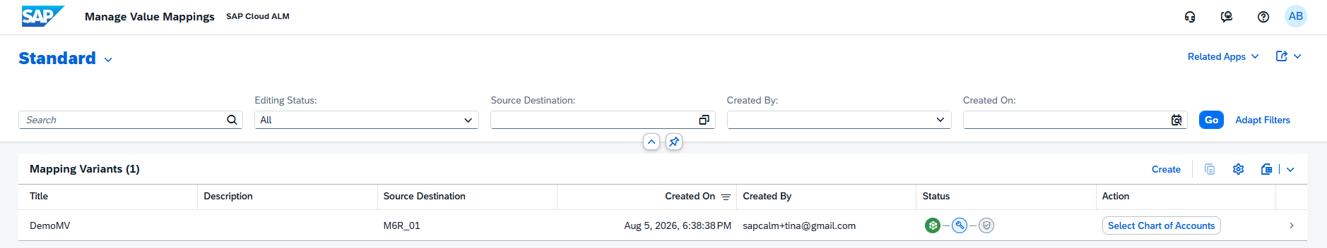 New apps Manage Value Mappings and Value Mapping Versions in Modeling → blue.works New apps Manage Value Mappings and Value Mapping Versions in Modeling