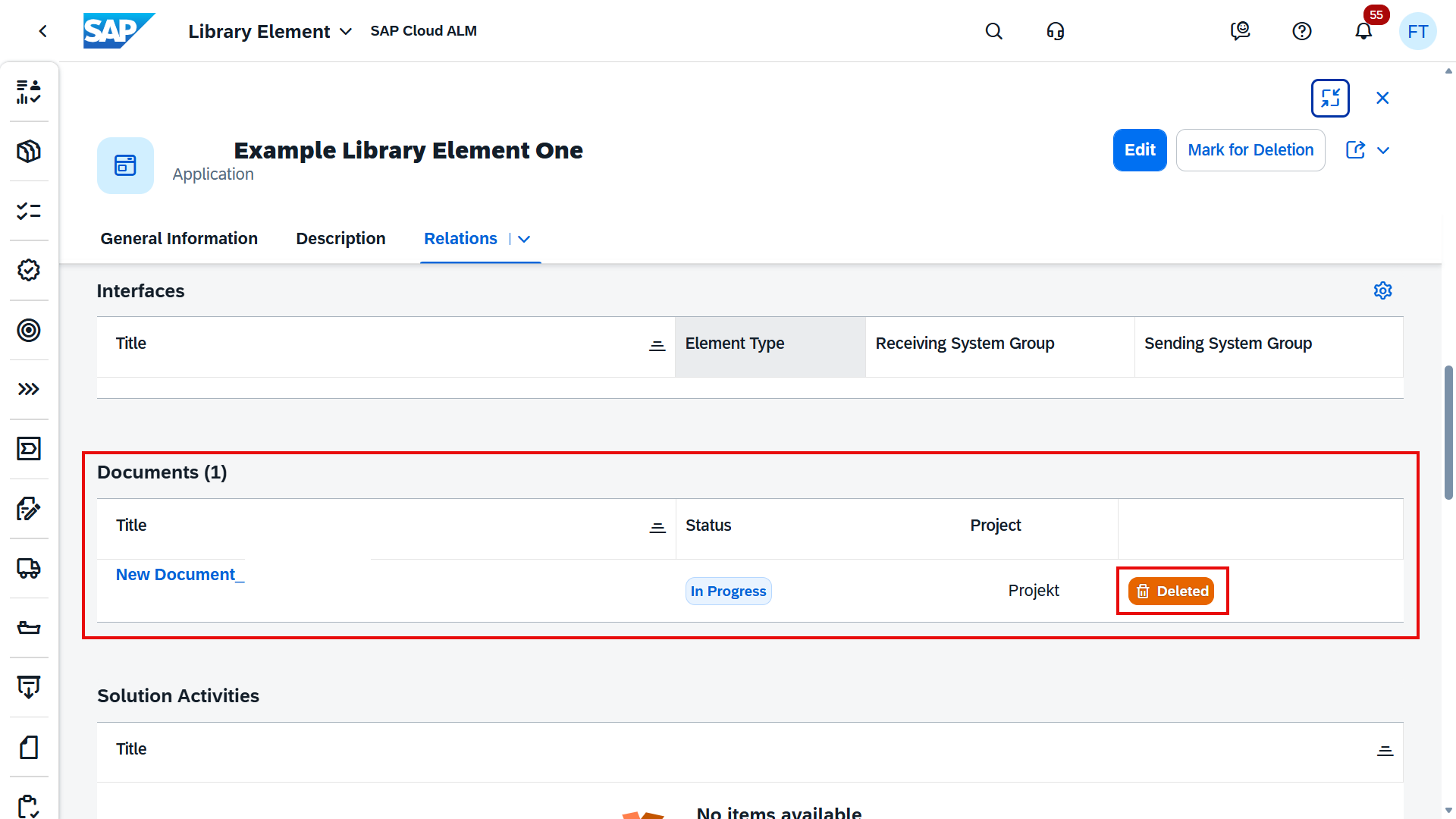 Enhanced Relations and References for Library Elements → blue.works Enhanced Relations and References for Library Elements